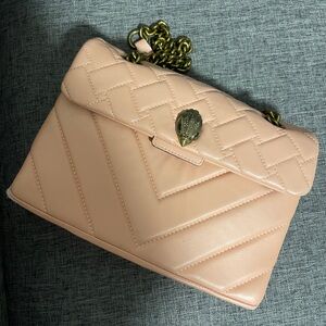 Kurt Geiger London Kensington x Leather Quilted Shoulder Bag